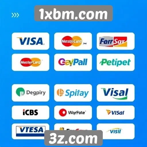Métodos de pagamento oferecidos pelo 1xbm.com